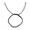 Unisex Adjustable Nylon Thread Braided Bead Bracelets BJEW-JB05137-01-1
