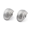 Non-Tarnish 304 Stainless Steel Stud Earrings EJEW-P258-28P-2