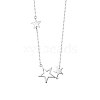 SHEGRACE Rhodium Plated 925 Sterling Silver Pendant Necklace JN729A-1