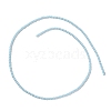 Imitation Jade Glass Beads Strands GLAA-K062-A01-06-2