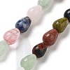 Natural & Synthetic Mixed Gemstone Beads Strands G-B106-A30-01-1