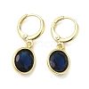 Real 18K Gold Plated Brass Dangle Leverback Earrings EJEW-L268-001G-05-1