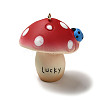 Mushroom Resin Big Pendants CRES-B013-A01-1