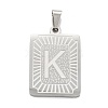 Non-Tarnish 304 Stainless Steel Pendants STAS-K216-48K-P-1