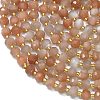 Natural Sunstone Beads Strands G-K389-E45-01-3