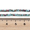 Electroplate Glass Beads Stradns EGLA-H114-02A-09-3