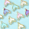 10Pcs 5 Colors Rack Plating Alloy Pendants FIND-YW0006-42-3