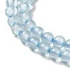 Natural Blue Topaz Beads Strands X-G-B090-A28-03-4