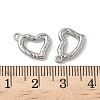 304 Stainless Steel Charms STAS-F320-06P-3