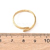 304 Stainless Steel Open Cuff Rings for Women RJEW-K309-12G-5