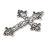 Tibetan Style Alloy Big Gothic Pendants TIBEP-A20541-AS-FF-2