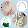 WADORN Transparent Acrylic Chains Bag Handles AJEW-WR0001-89-5