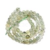 Natural Prehnite Beads Strands G-S333-6mm-032-4