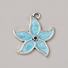 Ocean Theme Alloy Enamel Pendants LS-ENAM-CJC0022-14F-AS-1