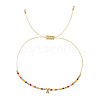 Bohemian Style Brass Charm Bracelets JG3497-24-1