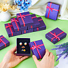 Rectangle Paper Jewelry Set Storage Boxes with Bowknot CON-TAC0014-04B-7