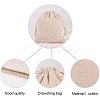 Cotton Packing Pouches Drawstring Bags ABAG-PH0002-31-3