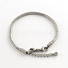 304 Stainless Steel European Style Snake Chains Bracelets X-STAS-R066-04-1