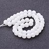 Imitation Jade Glass Beads Strands GMR6mmC26-3