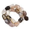 Natural Botswana Agate Beads Strands G-F796-C03-01-3