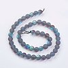 Synthetic Moonstone Beads Strands G-F430-02-8mm-2