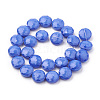 Opaque Solid Color Glass Beads Strands GLAA-N032-05C-2