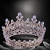 Alloy Rhinestone Crown Hair Bands PW-WG4416F-02-1