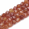 Natural Carnelian Beads Strands X-G-S332-6mm-005-1