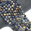 Natural Sodalite Beads Strands G-K389-E74-01C-2