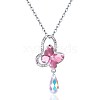 Trendy 925 Sterling Silver Pendant Necklace NJEW-BB30754-A-1