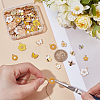 130Pcs 13 Styles Alloy Enamel Charms ENAM-AR0001-90-3