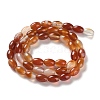 Natural Red Agate Beads Strands G-I369-B11-01-3