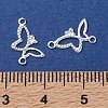 Brass Filigree Connector Charms KK-F880-01S-3