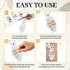 DIY Keychain Making Kits DIY-GO0002-54B-4