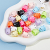 36Pcs 9 Colors Plastic Bead Cone KY-FH0001-38-5