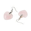 Natural & Synthetic Mixed Stone Dangle Earrings EJEW-F343-D-4