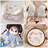 60Pcs 3 Colors 1-Hole Resin Buttons RESI-TA0004-42-8