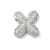 Brass Micro Pave Cubic Zirconia Pendants KK-A300-02P-X-1