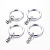 Wood Keychain Making Kits DIY-FP0001-38-4