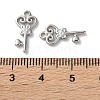 304 Stainless Steel Pendants STAS-L022-555P-3