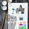 Woman Theme DIY Scrapbooking Tool Sets DIY-GL0003-266-3