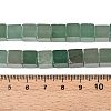 Natural Green Aventurine Beads Strands G-T139-8x8-36A-5