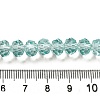 Transparent Baking Paint Glass Beads X1-DGLA-A034-T8mm-D01-4