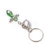 Glass & Alloy Keychain KEYC-JKC01150-5