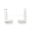 Non-Tarnish 201 Stainless Steel Charms X-STAS-C021-06P-L-2