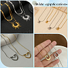 12Pcs 0.9MM 304 Stainless Steel Snake Chain Necklace Making STAS-SC0021-57P-6