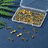 50Pcs Brass Ice Pick Pinch Bails IFIN-FS0001-47A-9