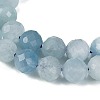 Natural Aquamarine Beads Strands G-L587-A02-04-3