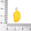 Fruit Alloy Enamel Pendants LS-ENAM-P264-02I-G-4