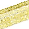 Crackle Transparent Glass Beads Strands GLAA-N062-6mm-05-1